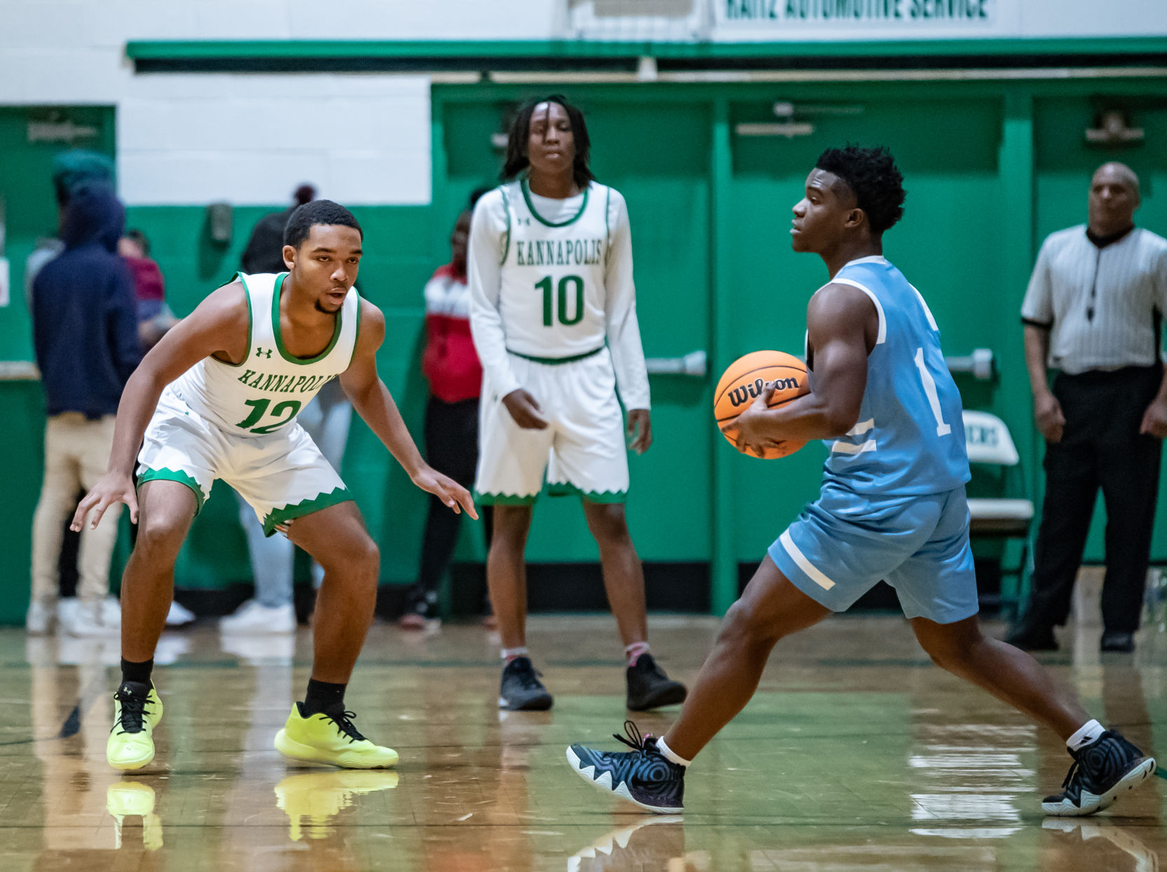 their home basketball game against West Rowan